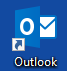 outlook shortcut on desktop 